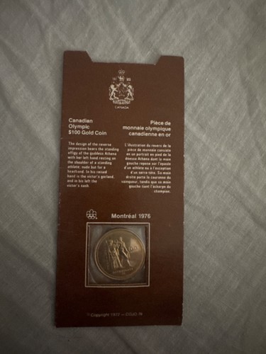 Moneta oro 100 dollari