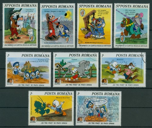 Romania 1985 walt disney - 1985, mark