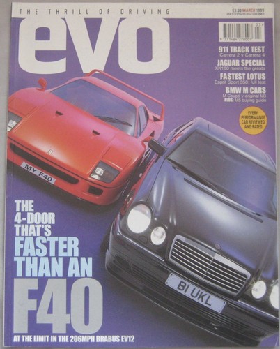 Evo march 1999 - evo, featuring