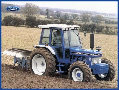 Poster trattore ford 7810 - poster,
