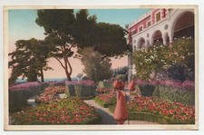 Cartolina d'epoca a colori -
