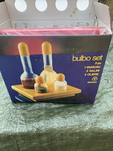 Set tavolo sale pepe olio - da,