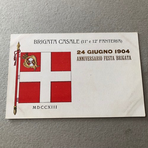 Cartolina militare brigata - m),