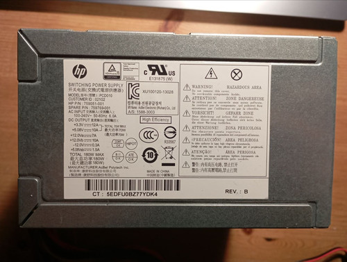 Alimentatore 759769 001 - hp, 759769-001