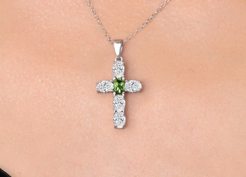 Ciondolo croce argento - croce,