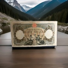 Rara R Banconota Mille Lire