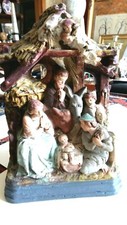presepe in scagliola anni 60