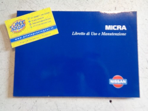 Libretto uso manutenzione - uso,