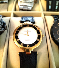 Raro Utraslim Oro 14kt e Madreperla unisex  collezione anni 90 fuori produzione!