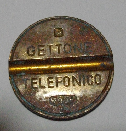 Gettone telefonico sip 7905 - gettone,