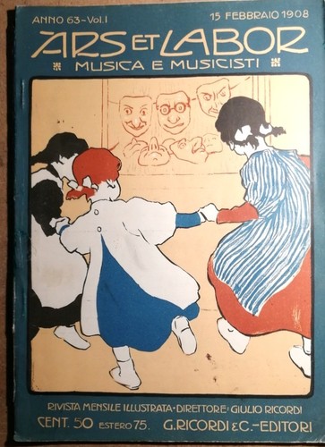 1908 art nouveau rivista - art,