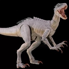 NANMU Indoraptor Raptor 2.0 Velociraptor azione dinosauro modello display bianco