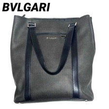 Borsa BVLGARI media logo pelle
