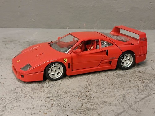 Modellino ferrari f40 burago - f40,