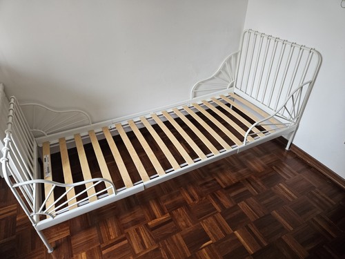 Letto singolo allungabile - letto,