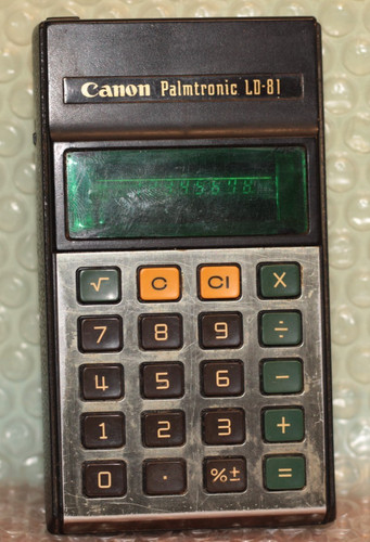 Canon palmtronic 81 - palmtronic, ld-81