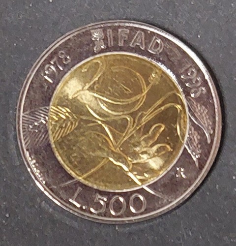 Moneta 500 lire ifad - 500,