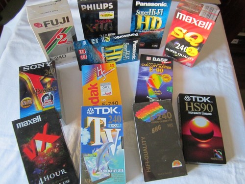 Cartuccia vuota vhs - x,