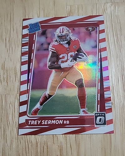 2021 donruss optic trey sermon - donruss,