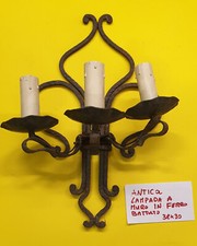 Lampadario muro ferro - lampadario,