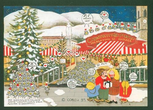 1993 cartolina mercatino - 1993, di