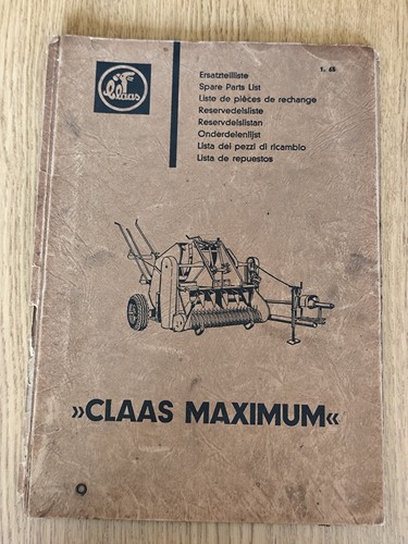 Claas maximum pressa lista - claas,