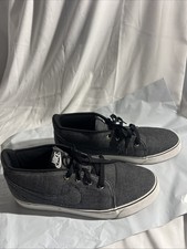 Nike Toki ND Men's Size 13 Grey White Mid Canvas Athletic Shoes Sneakers