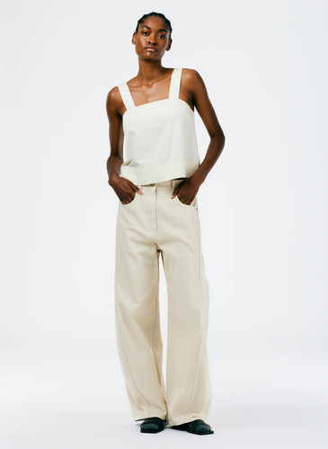 Top tibi eco popeline - tibi,