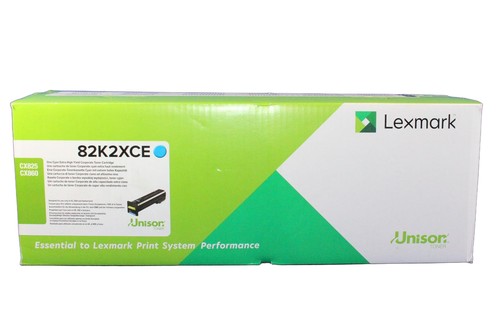 Toner lexmark 82k2xce ciano - toner,