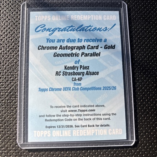 2025 strasburgo topps - 2025/26,