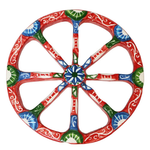 Ruota carretto siciliano in - ruota, di