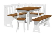 Set da pranzo panca ad angolo