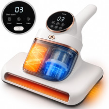 Aspirapolvere Materassi 10kPa UV-C Anti-Acari HEPA Wireless 1000W Rullo 12000rpm