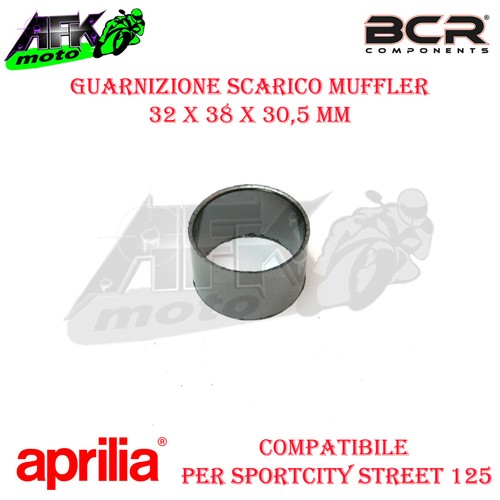 Guarnizione scarico muffler - guarnizione,