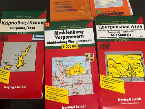 Lotto carte geografiche - , europa