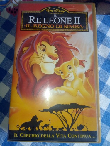 Vhs walt disney leone - vhs,