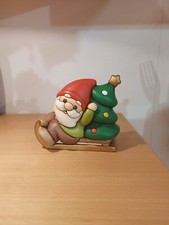 Gnomo Oliver Su Slitta In