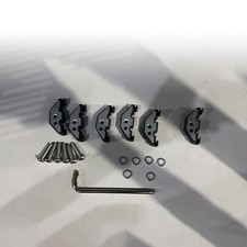 Kit dadi viti fissaggio hardtop attacco rapido per Jeep Wrangler JK