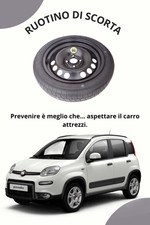 Ruotino scorta per fiat - ruotino, di
