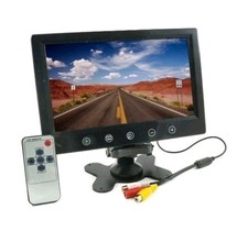 Monitor LCD 10.1 Pollici Auto Pulsanti Touch 2 Ingressi AV X Videosorveglianza