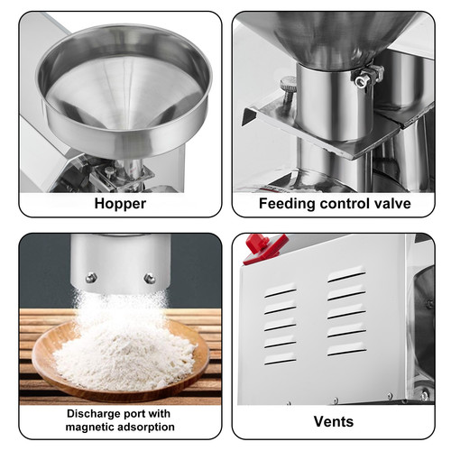 Macina cereali elettrico 3kw - cereali,