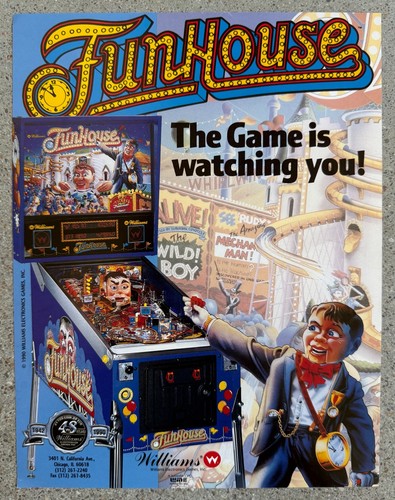 Fun house volantino arcade - house,