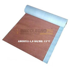 Guaina Bituminosa Ardesiata Rossa AUTOADESIVA Professionale 4,0 kg -15° al mq.