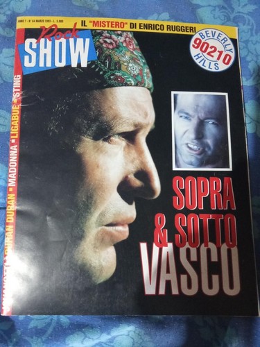 Rock show 1993 vasco rossi - rock,