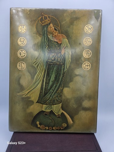 Raro dipinto originale madonna - dipinto,