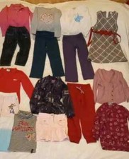 abbigliamento per bimba 5-6 anni    15 pezzi  (s6)