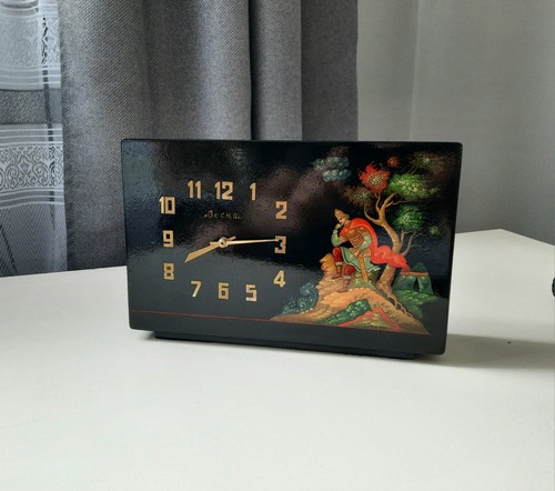 Orologio mstera russo lacca - orologio,