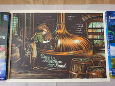 Dave Matthews Band Poster Prague 16th April 2024 Numbered