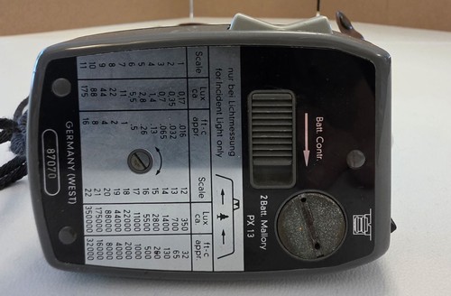 Misuratore luce vintage - misuratore,