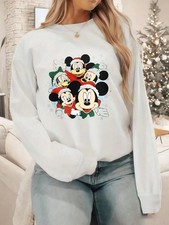 Felpa Disney Topolino e Minnie Buon Natale Unisex 4